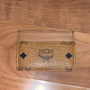 Authentic MCM Card Case In Visetos Original